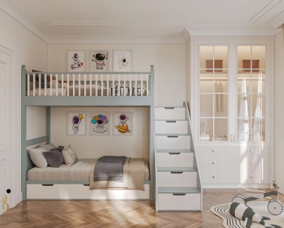 THIẾT KẾ PHÒNG NGỦ TRẺ EM – KHÔNG GIAN TUỔI THƠ MANG DẤU ẤN RIÊNG