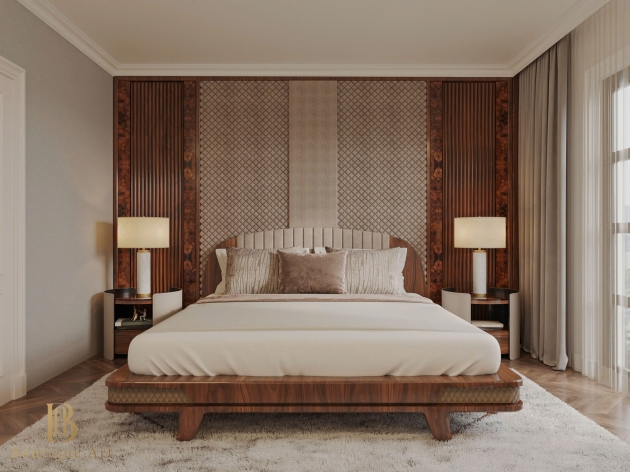 Phong Cách Thiết Kế Phòng Ngủ Gỗ Óc Chó – Đỉnh Cao Sang Trọng & Tinh Tế